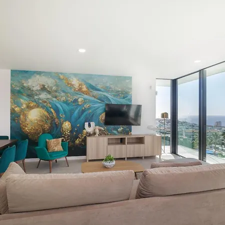 Villa A With Priv, Heated Pool, Ocean View The View Tenerife