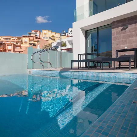 A With Priv, Heated Pool, Ocean View The View Tenerife Villa *