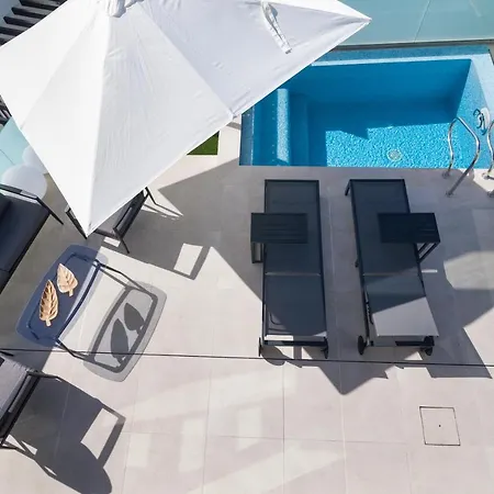 200m New A With Private, Heated Pool And Amazing Ocean View Costa Adeje (Tenerife)