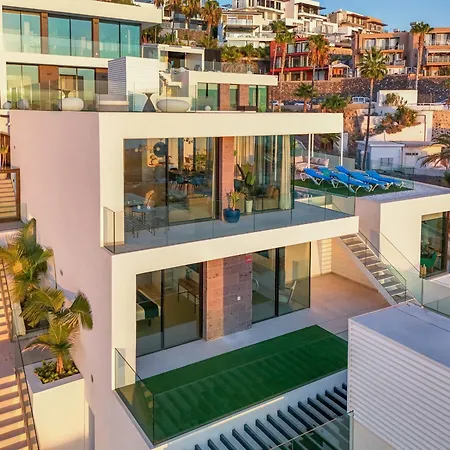 Villa A With Priv, Heated Pool, Ocean View The View Tenerife Costa Adeje (Tenerife)