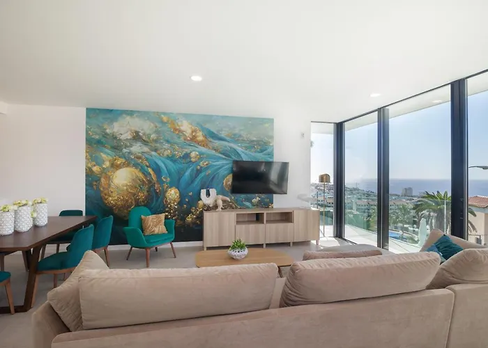 فيلة 200m New A With Private, Heated Pool And Amazing Ocean View