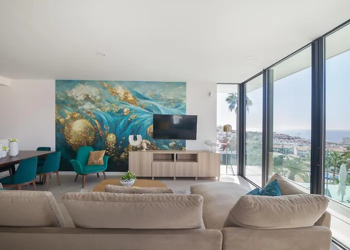 200m New A With Private, Heated Pool And Amazing Ocean View アデヘ