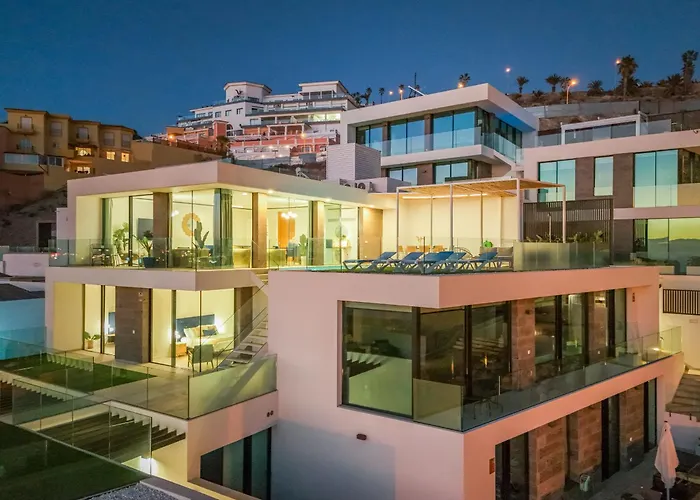 ヴィラ 200m New A With Private, Heated Pool And Amazing Ocean View アデヘ