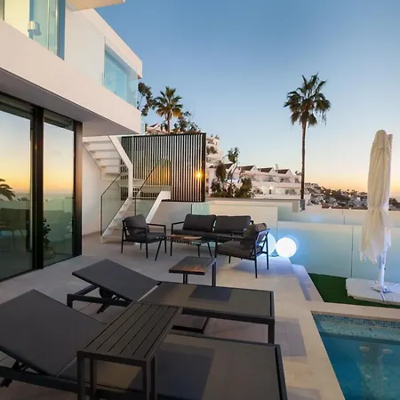 A With Priv, Heated Pool, Ocean View The View Tenerife Villa Costa Adeje