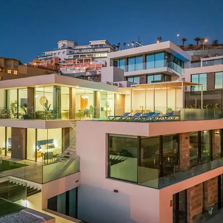 Villa 200m New A With Private, Heated Pool And Amazing Ocean View Costa Adeje (Tenerife)